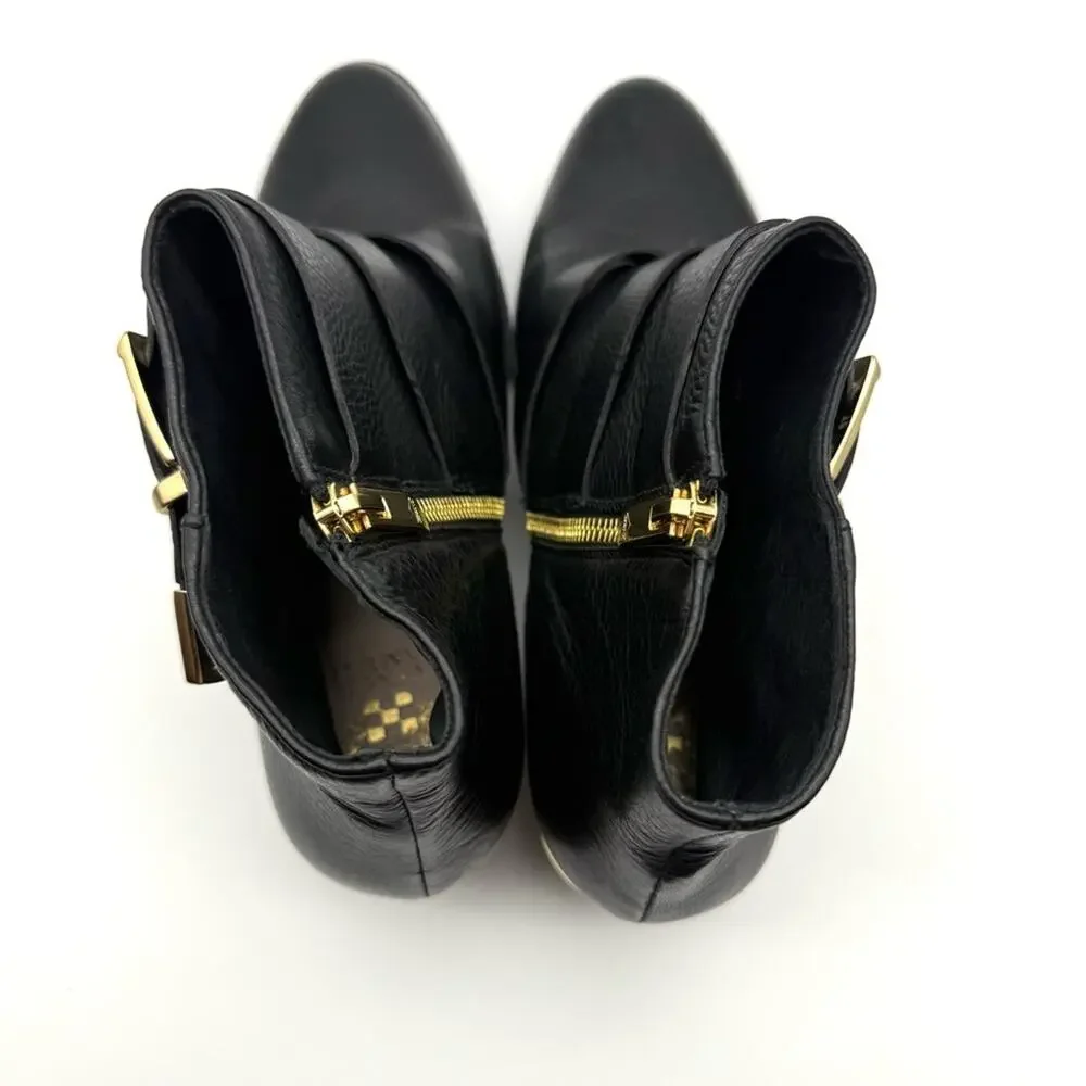 Vince Camuto Tipper Belted Buckle Western Bootie 9